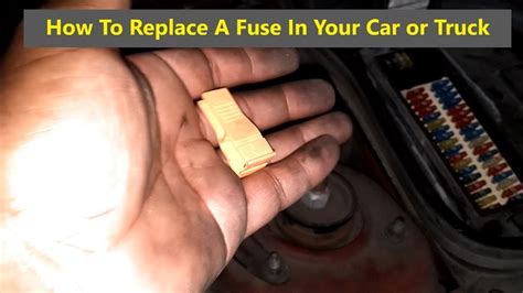 how to remove a fuse.